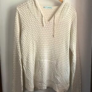 Maurices Cream Textured Cute Sweater